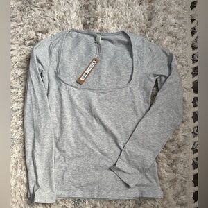 NWT Skims Cotton Jersey Scoop Neck